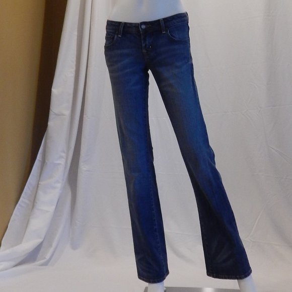 Seven 7-SIZE 26-DESIGNER SLIM BOOT CUT JEANS - Picture 4 of 14
